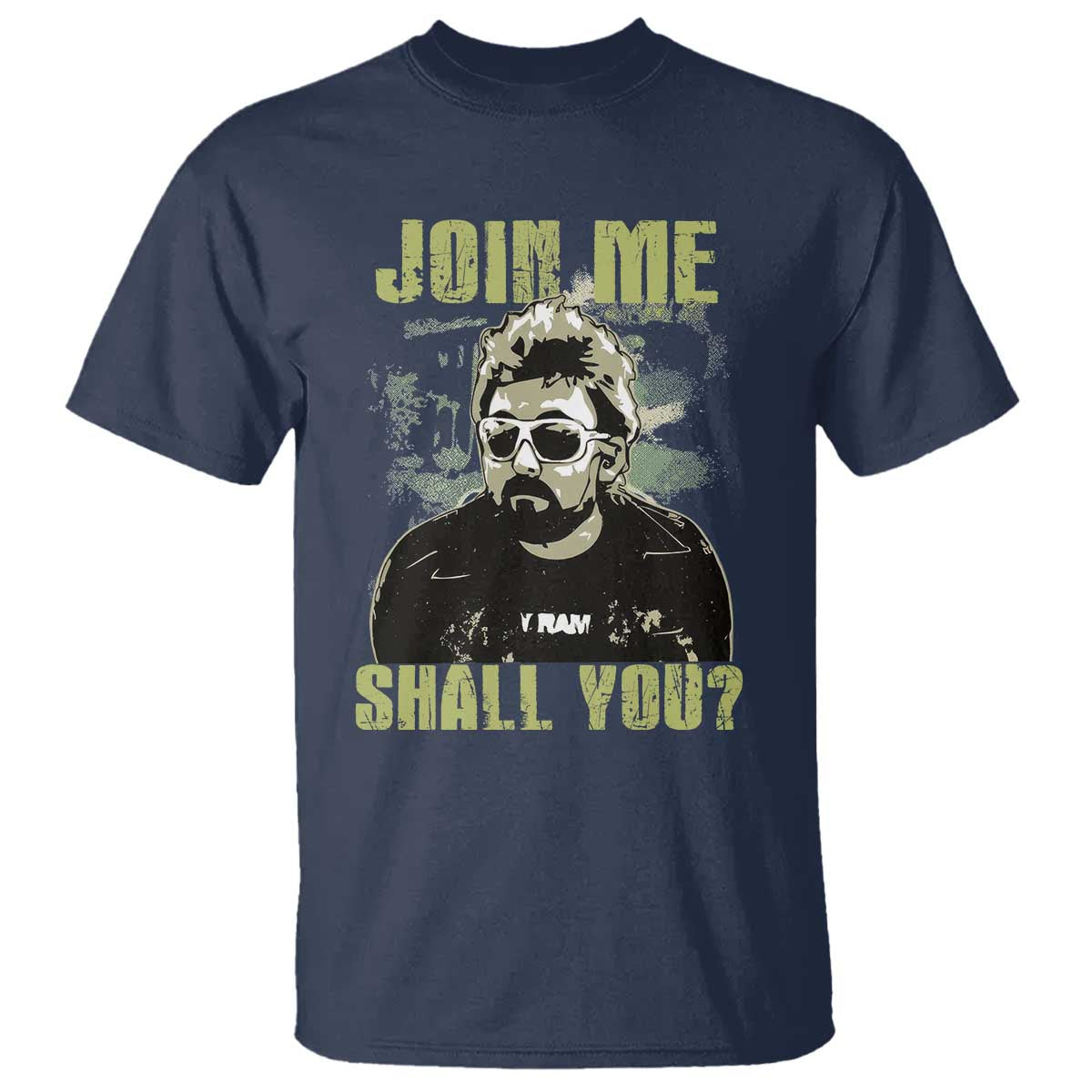 Adam Inspired Memorial T Shirt Join Me Shall You The Woo Tribute TS11 Navy Print Your Wear