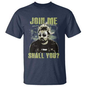 Adam Inspired Memorial T Shirt Join Me Shall You The Woo Tribute TS11 Navy Print Your Wear