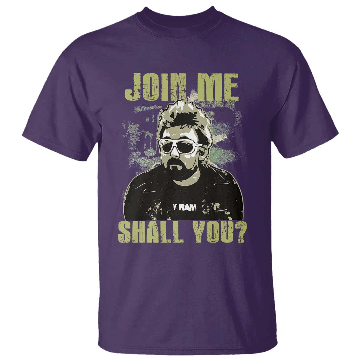 Adam Inspired Memorial T Shirt Join Me Shall You The Woo Tribute TS11 Purple Print Your Wear
