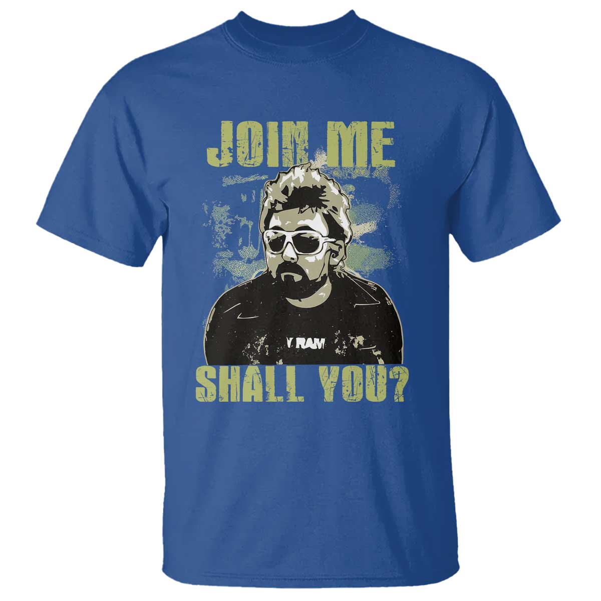 Adam Inspired Memorial T Shirt Join Me Shall You The Woo Tribute TS11 Royal Blue Print Your Wear
