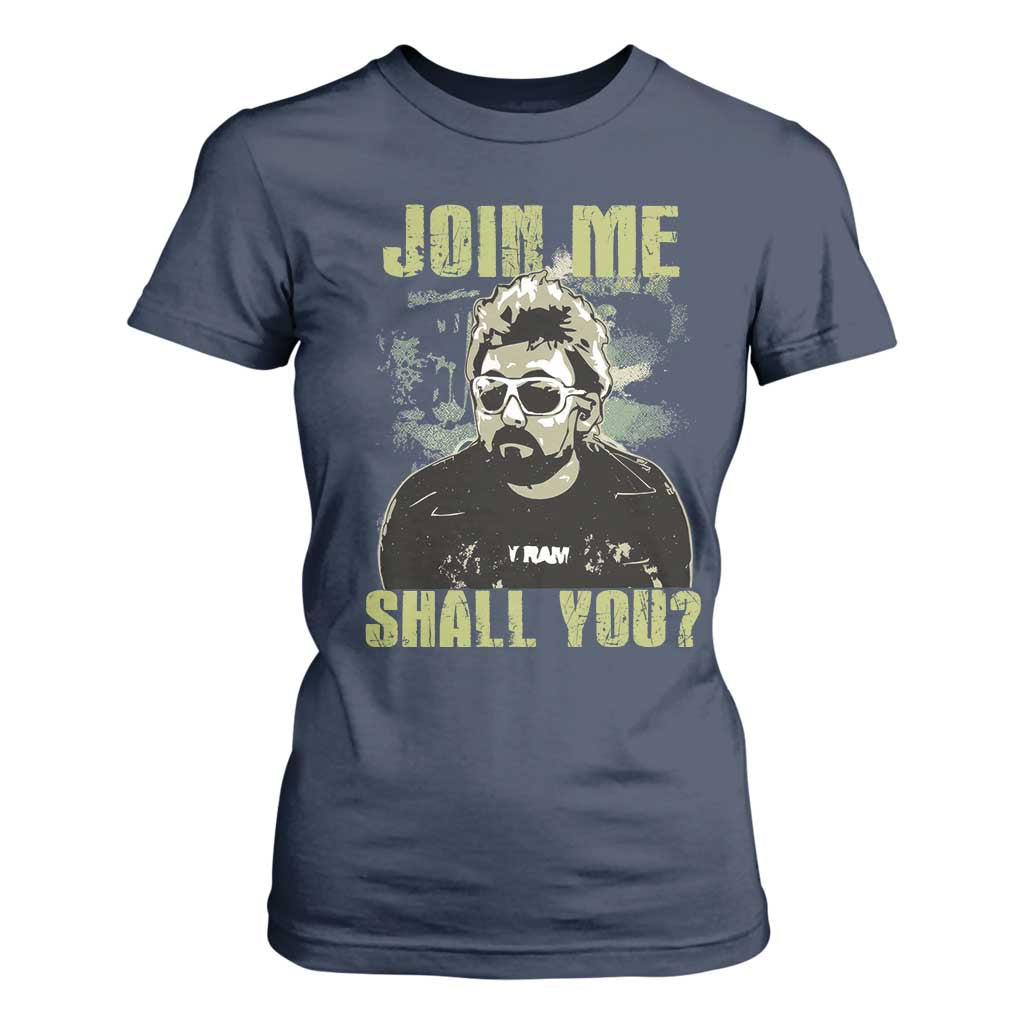 Adam Inspired Memorial T Shirt For Women Join Me Shall You The Woo Tribute TS11 Navy Print Your Wear