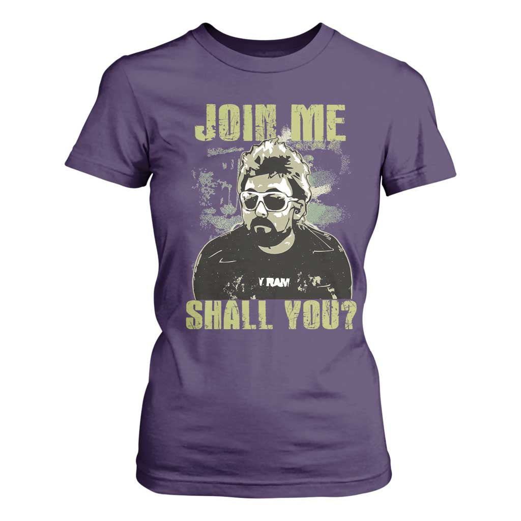 Adam Inspired Memorial T Shirt For Women Join Me Shall You The Woo Tribute TS11 Purple Print Your Wear