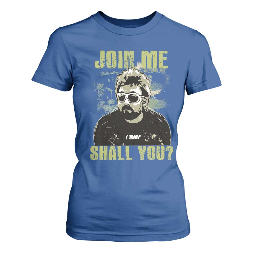 Adam Inspired Memorial T Shirt For Women Join Me Shall You The Woo Tribute TS11 Royal Blue Print Your Wear