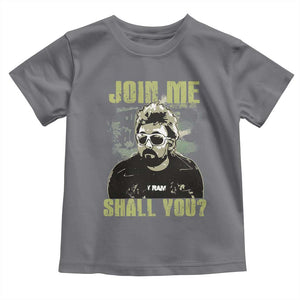 Adam Inspired Memorial Toddler T Shirt Join Me Shall You The Woo Tribute TS11 Charcoal Print Your Wear