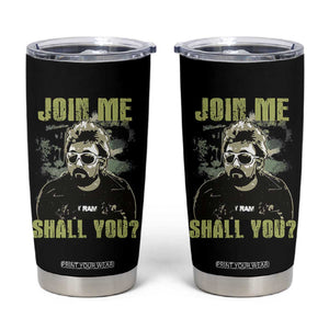 Adam Inspired Memorial Tumbler Cup Join Me Shall You The Woo Tribute TS11 Black Print Your Wear
