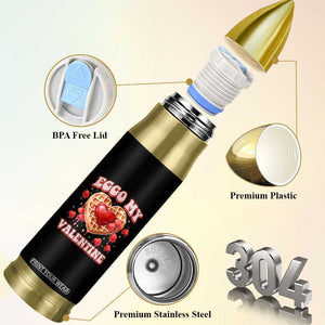 Eggo My Valentine Bullet Tumbler Funny Romantic Stranger Valentine's Day TS11 Print Your Wear