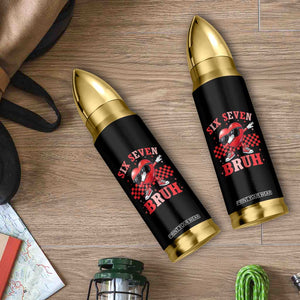 Funny Six Seven Bruh Valentines Day Bullet Tumbler Six Seven Dabbing Heart TS11 Print Your Wear