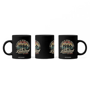 40th Birthday Made In 1986 Coffee Mug 40 Years Of Being Awesome Vintage Limited Edition TS11 Print Your Wear