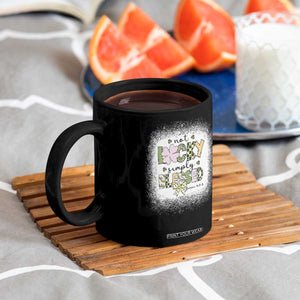 Not Lucky Simply Blessed Coffee Mug Blessed Christian Shamrocks St Patricks Day TS11 Print Your Wear