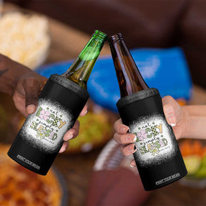 Not Lucky Simply Blessed 4 in 1 Can Cooler Tumbler Blessed Christian Shamrocks St Patricks Day TS11 Print Your Wear
