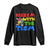 Funny Rizz Em With The Tism Long Sleeve Shirt Autism Awareness Dabbing Puzzle TS11 Black Print Your Wear