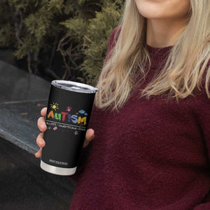 Autism Acceptance Month Tumbler Cup Autism Accept Understand Love SPED Teachers TS11 Print Your Wear