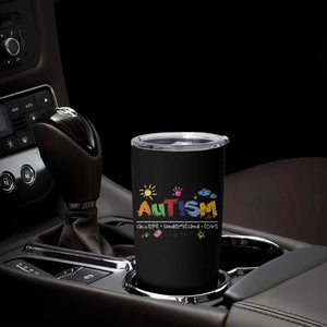 Autism Acceptance Month Tumbler Cup Autism Accept Understand Love SPED Teachers TS11 Print Your Wear
