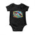 Funny Kiss My Aspergers Baby Onesie Asperger Syndrome Autism Awareness TS11 Black Print Your Wear