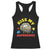 Funny Kiss My Aspergers Racerback Tank Top Asperger Syndrome Autism Awareness Puzzle Lips TS11 Black Print Your Wear