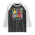Funny Is It Spring Break Yet Raglan Shirt Spring Vacation Beach TS11 Black White Print Your Wear