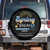 Funny Spring Break Loading Spare Tire Cover Spring Vacation Beach Sunshine TS11 No hole Black Print Your Wear