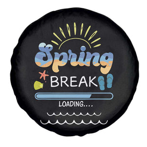Funny Spring Break Loading Spare Tire Cover Spring Vacation Beach Sunshine TS11 Print Your Wear
