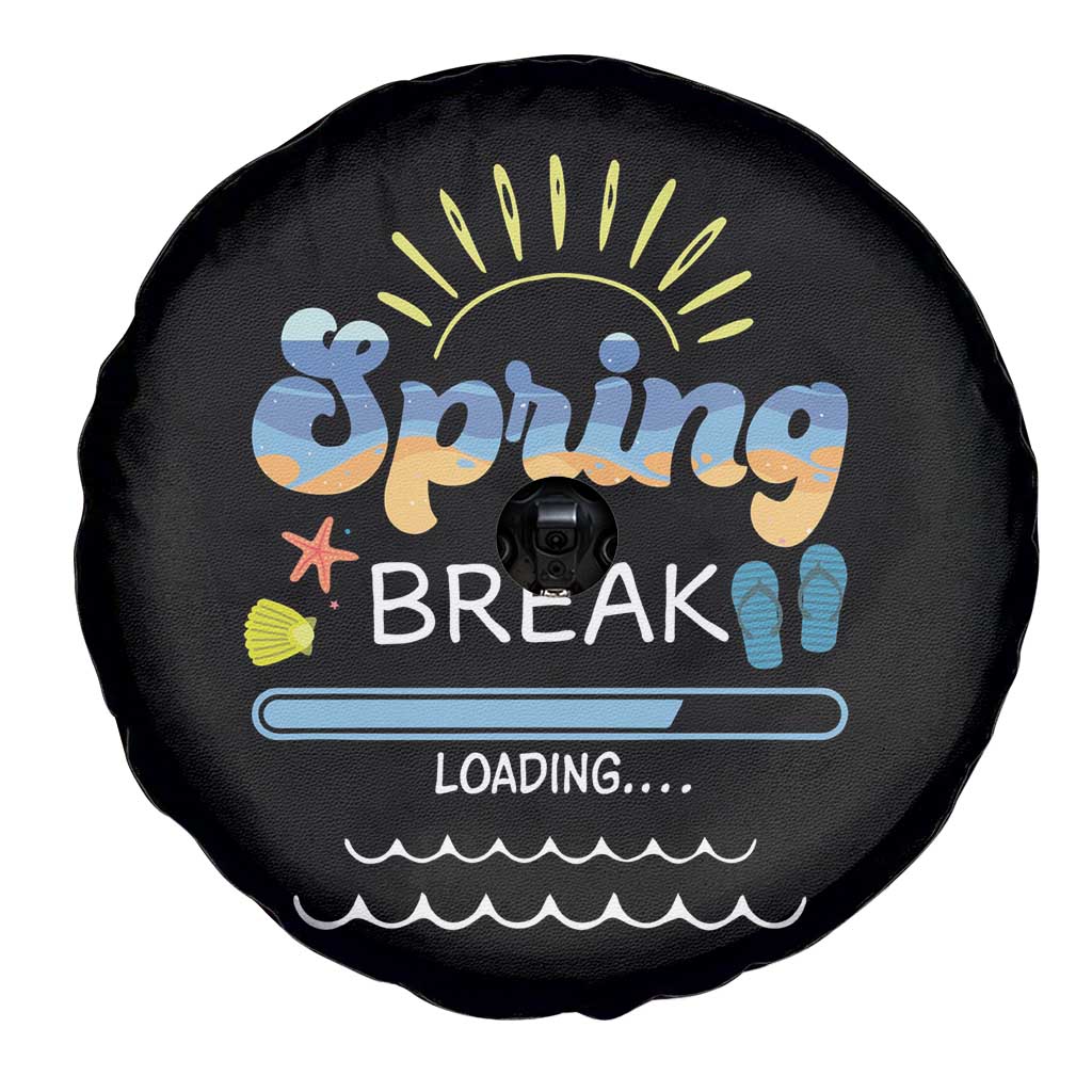 Funny Spring Break Loading Spare Tire Cover Spring Vacation Beach Sunshine TS11 Print Your Wear