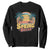 Funny Spring Break Sweatshirt Spring Vacation Beach Palm Tree TS11 Black Print Your Wear