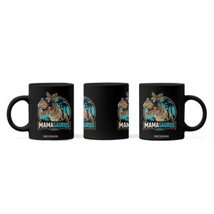 Mamasaurus Funny Dinosaur Mama Coffee Mug Mothers Day Family Matching TS11 Print Your Wear