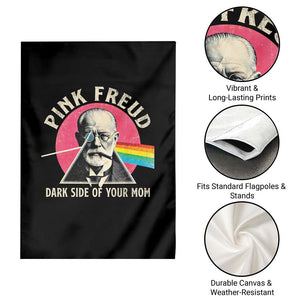 Pink Freud Dark Side Of Your Mom Garden Flag Psychoanalysis Joke TS11 Print Your Wear