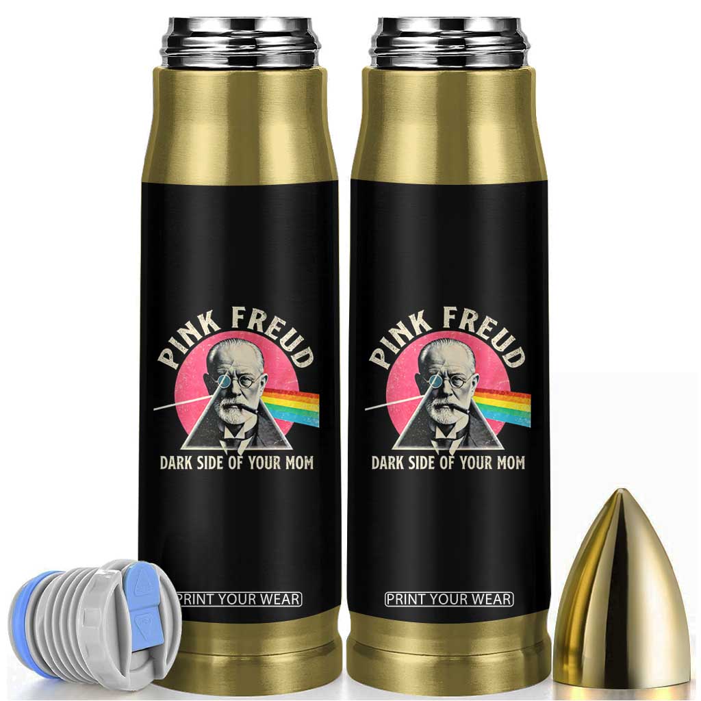 Pink Freud Dark Side Of Your Mom Bullet Tumbler Psychoanalysis Joke TS11 Black Print Your Wear