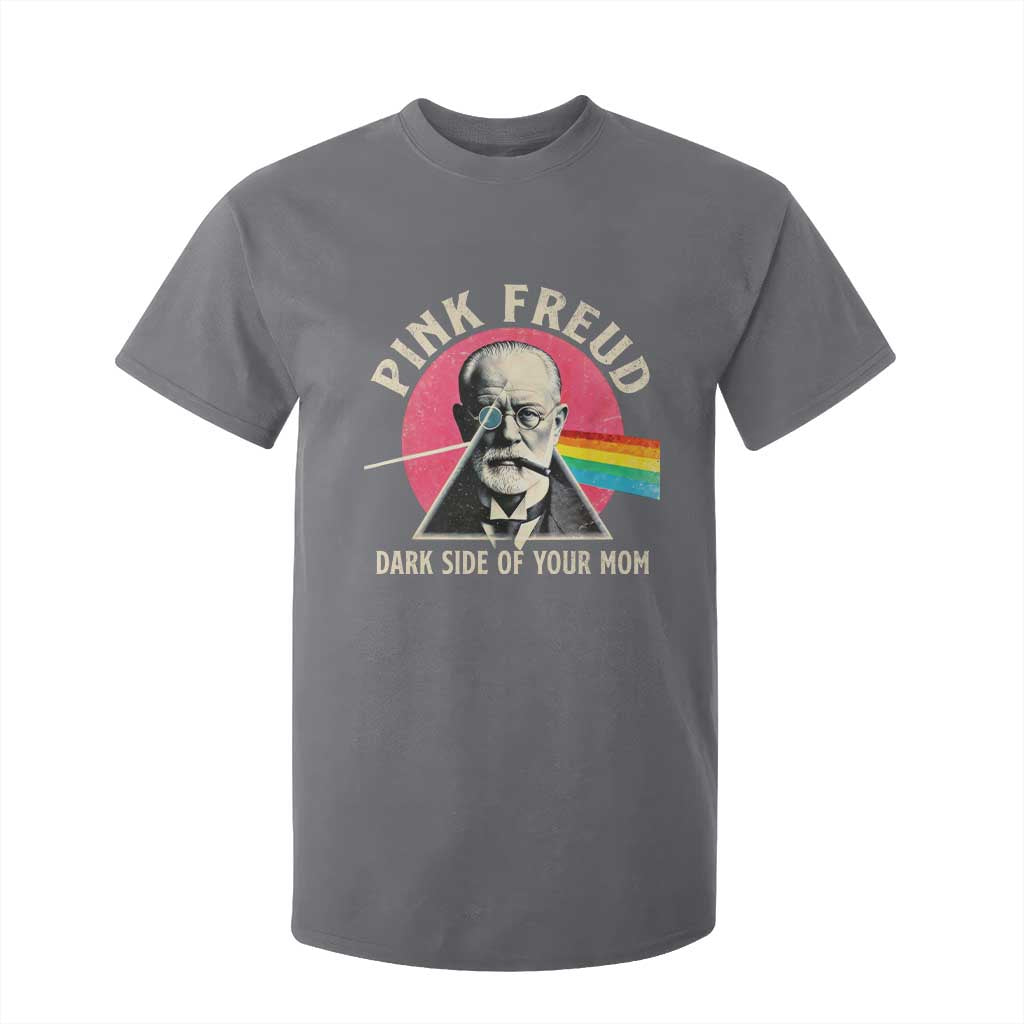 Pink Freud Dark Side Of Your Mom T Shirt For Kid Psychoanalysis Joke TS11 Charcoal Print Your Wear