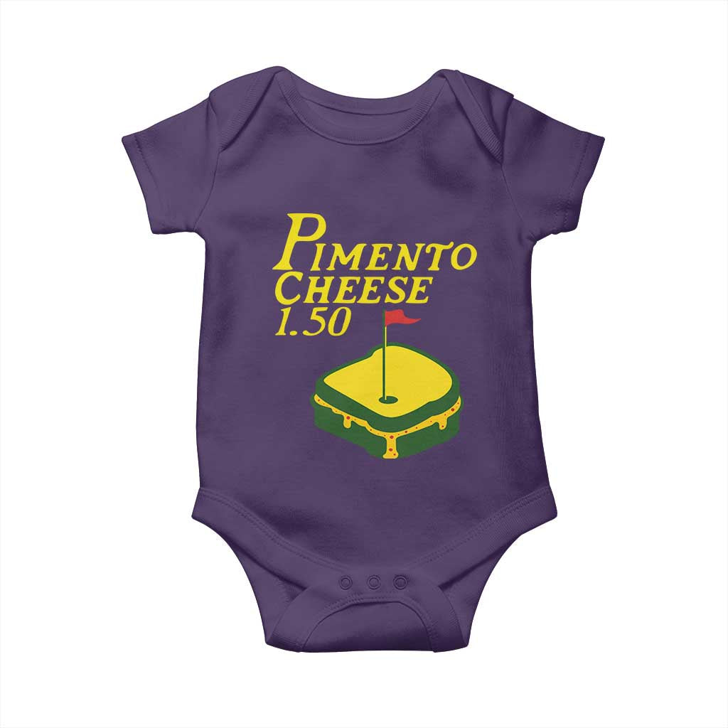 Pimento Cheese Baby Onesie Golf Foodie Golfer Tournament TS11 Purple Print Your Wear