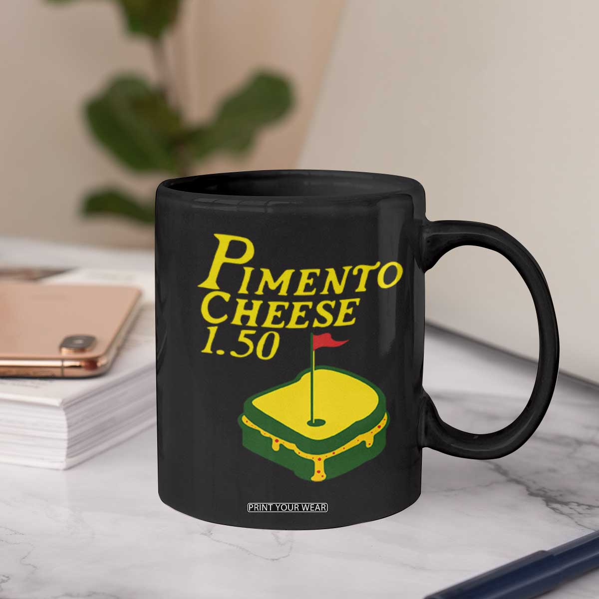 Pimento Cheese Coffee Mug Golf Foodie Golfer Tournament TS11 Print Your Wear