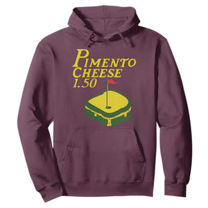 Pimento Cheese Hoodie Golf Foodie Golfer Tournament TS11 Maroon Print Your Wear