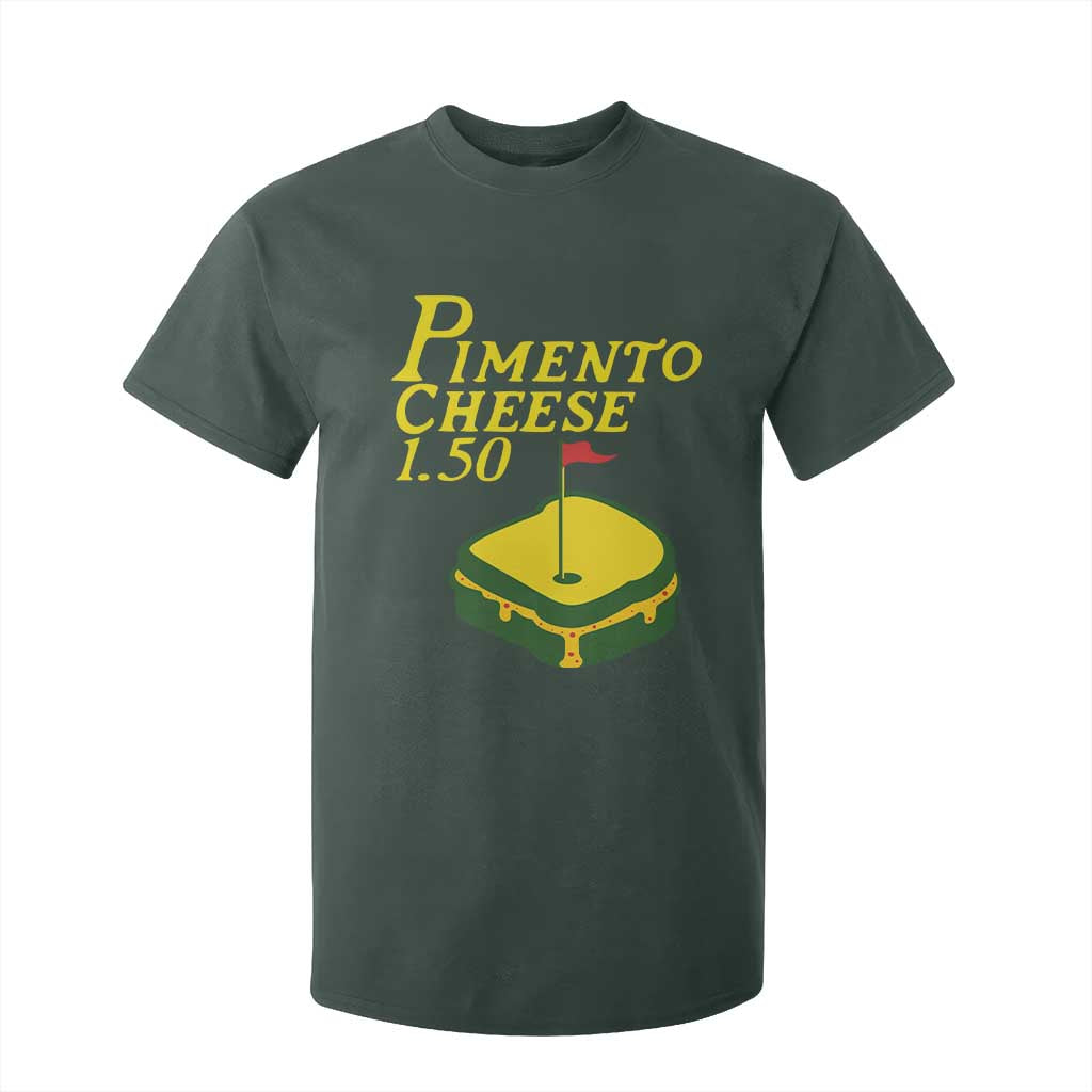 Pimento Cheese T Shirt For Kid Golf Foodie Golfer Tournament TS11 Dark Forest Green Print Your Wear