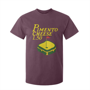 Pimento Cheese T Shirt For Kid Golf Foodie Golfer Tournament TS11 Maroon Print Your Wear