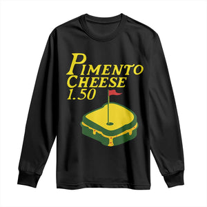 Pimento Cheese Long Sleeve Shirt Golf Foodie Golfer Tournament TS11 Black Print Your Wear