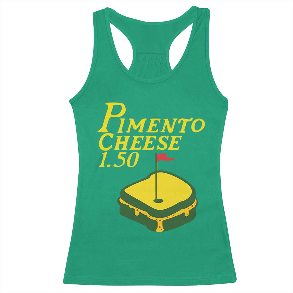 Pimento Cheese Racerback Tank Top Golf Foodie Golfer Tournament TS11 Irish Green Print Your Wear