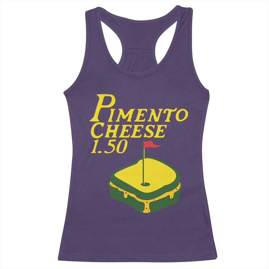 Pimento Cheese Racerback Tank Top Golf Foodie Golfer Tournament TS11 Purple Print Your Wear