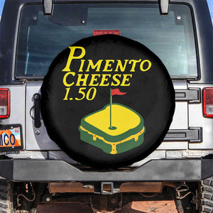 Pimento Cheese Spare Tire Cover Golf Foodie Golfer Tournament TS11 No hole Black Print Your Wear