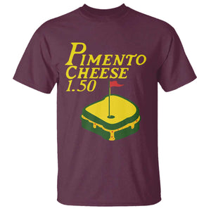 Pimento Cheese T Shirt Golf Foodie Golfer Tournament TS11 Maroon Print Your Wear