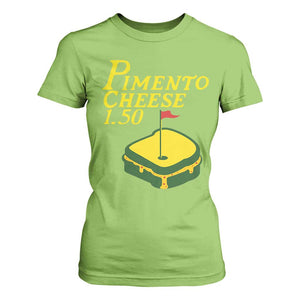 Pimento Cheese T Shirt For Women Golf Foodie Golfer Tournament TS11 Lime Print Your Wear