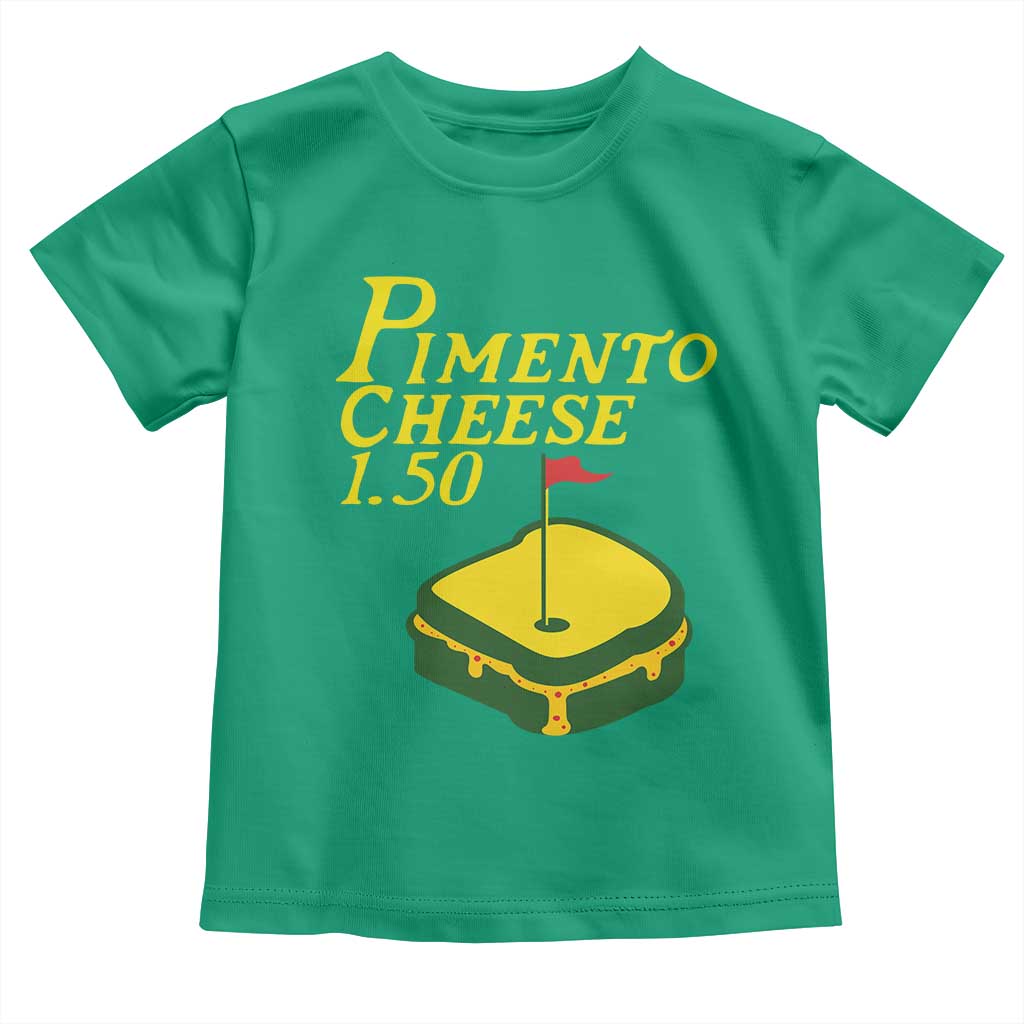 Pimento Cheese Toddler T Shirt Golf Foodie Golfer Tournament TS11 Irish Green Print Your Wear