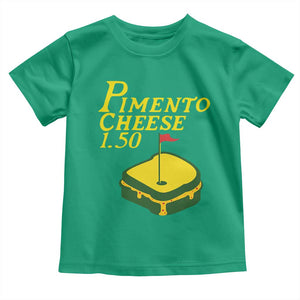 Pimento Cheese Toddler T Shirt Golf Foodie Golfer Tournament TS11 Irish Green Print Your Wear