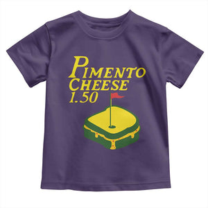 Pimento Cheese Toddler T Shirt Golf Foodie Golfer Tournament TS11 Purple Print Your Wear