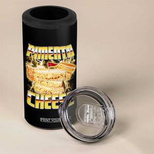 Pimento Cheese 4 in 1 Can Cooler Tumbler Funny Cheesemonger Cheese Lovers Bootleg Art TS11 Print Your Wear