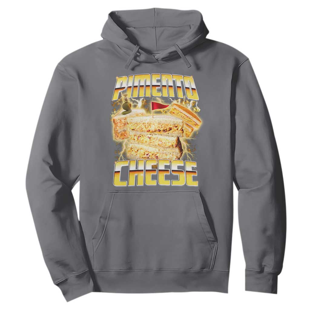 Pimento Cheese Hoodie Funny Cheesemonger Cheese Lovers Bootleg Art TS11 Charcoal Print Your Wear