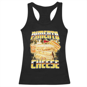 Pimento Cheese Racerback Tank Top Funny Cheesemonger Cheese Lovers Bootleg Art TS11 Black Print Your Wear