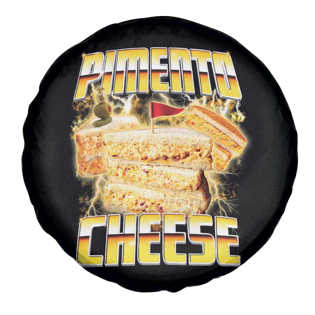 Pimento Cheese Spare Tire Cover Funny Cheesemonger Cheese Lovers Bootleg Art TS11 Print Your Wear