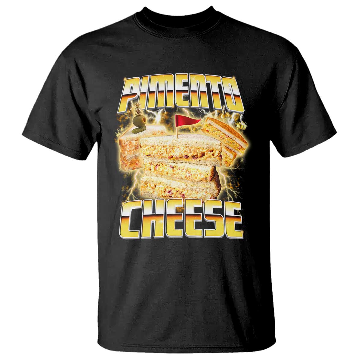 Pimento Cheese T Shirt Funny Cheesemonger Cheese Lovers Bootleg Art TS11 Black Print Your Wear
