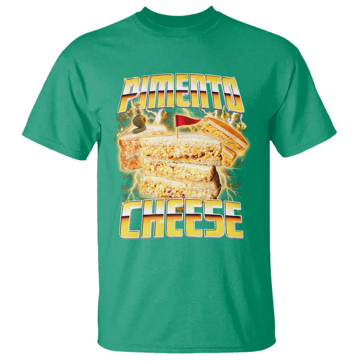 Pimento Cheese T Shirt Funny Cheesemonger Cheese Lovers Bootleg Art TS11 Irish Green Print Your Wear