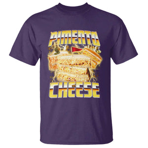 Pimento Cheese T Shirt Funny Cheesemonger Cheese Lovers Bootleg Art TS11 Purple Print Your Wear