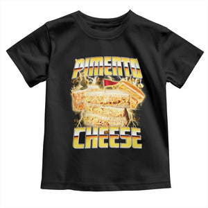 Pimento Cheese Toddler T Shirt Funny Cheesemonger Cheese Lovers Bootleg Art TS11 Black Print Your Wear